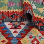 Kilim szőnyeg 170x102 kézi szövésű afgán gyapjú kilim