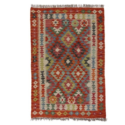 Kilim szőnyeg 146x100 kézi szövésű afgán gyapjú kilim