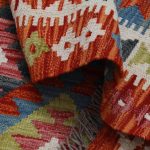 Kilim szőnyeg 146x100 kézi szövésű afgán gyapjú kilim