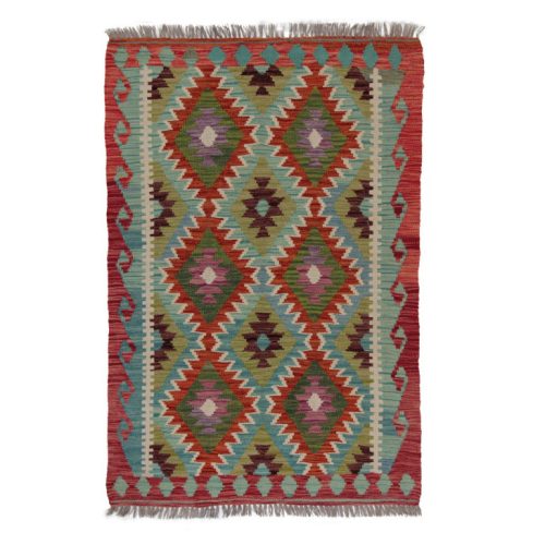 Kilim szőnyeg 157x106 kézi szövésű afgán gyapjú kilim