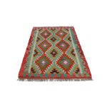 Kilim szőnyeg 157x106 kézi szövésű afgán gyapjú kilim