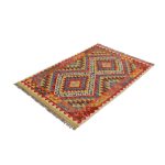Kilim szőnyeg 152x102 kézi szövésű afgán gyapjú kilim