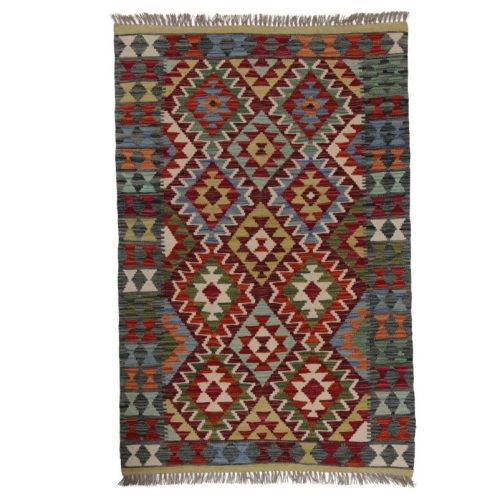 Kilim szőnyeg 153x101 kézi szövésű afgán gyapjú kilim