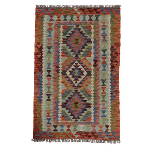 Kilim szőnyeg 154x100 kézi szövésű afgán gyapjú kilim