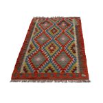 Etnikai Kilim szőnyeg 160x103 kézi szövésű gyapjú kilim