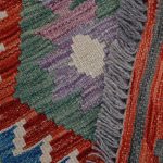 Etnikai Kilim szőnyeg 160x103 kézi szövésű gyapjú kilim