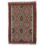 Kézi szövésű Kilim szőnyeg 142x100 afgán gyapjú kilim