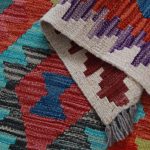Kilim szőnyeg 148x102 kézi szövésű afgán gyapjú kilim