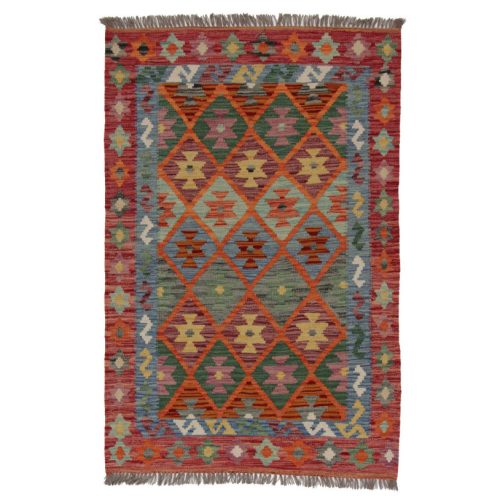 Kilim szőnyeg 153x102 kézi szövésű afgán gyapjú kilim