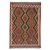 Kézi szövésű Kilim szőnyeg 141x100 afgán gyapjú kilim