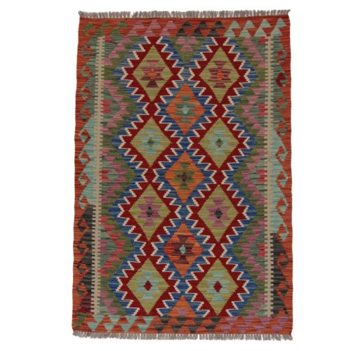 Kilim szőnyeg 153x104 kézi szövésű afgán gyapjú kilim