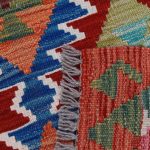 Kilim szőnyeg 153x104 kézi szövésű afgán gyapjú kilim