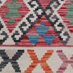 Kilim szőnyeg 158x102 kézi szövésű afgán gyapjú kilim