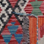 Kilim szőnyeg 158x102 kézi szövésű afgán gyapjú kilim
