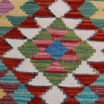 Kilim szőnyeg 148x103 kézi szövésű afgán gyapjú kilim