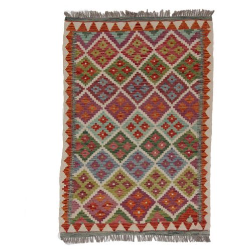 Kilim szőnyeg 154x106 kézi szövésű afgán gyapjú kilim