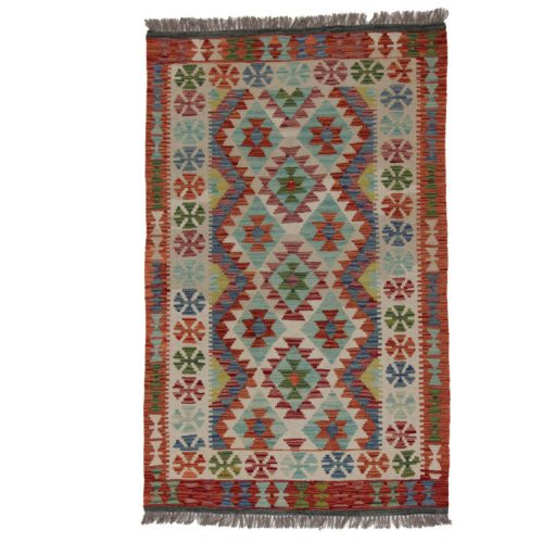 Kilim szőnyeg 157x98 kézi szövésű afgán gyapjú kilim