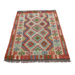 Kilim szőnyeg 157x98 kézi szövésű afgán gyapjú kilim