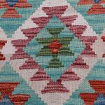 Kilim szőnyeg 157x98 kézi szövésű afgán gyapjú kilim