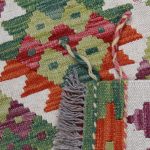 Kilim szőnyeg 144x110 kézi szövésű afgán gyapjú kilim