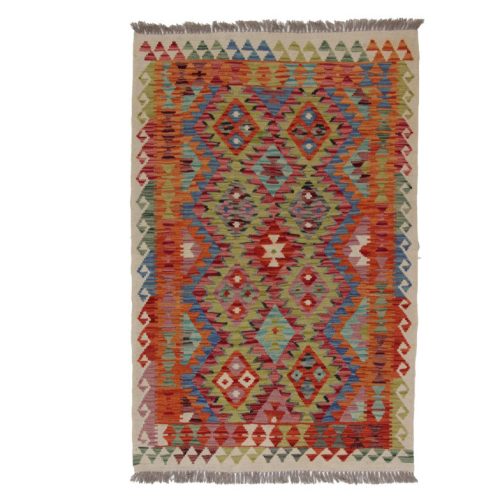 Chobi Kilim szőnyeg 158x104 kézi szövésű gyapjú kilim
