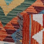 Kilim szőnyeg 145x100 kézi szövésű afgán gyapjú kilim