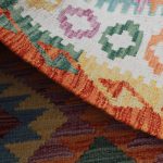 Kilim szőnyeg 145x100 kézi szövésű afgán gyapjú kilim