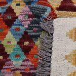 Kilim szőnyeg 143x102 kézi szövésű afgán gyapjú kilim