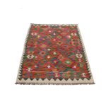 Kilim szőnyeg 154x102 kézi szövésű afgán gyapjú kilim