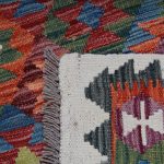 Kilim szőnyeg 154x102 kézi szövésű afgán gyapjú kilim