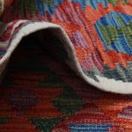 Kilim szőnyeg 154x102 kézi szövésű afgán gyapjú kilim