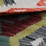 Kilim szőnyeg Chobi 153x98 kézi szövésű afgán gyapjú kilim