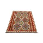Kilim szőnyeg 145x103 kézi szövésű afgán gyapjú kilim