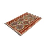 Kilim szőnyeg 145x103 kézi szövésű afgán gyapjú kilim