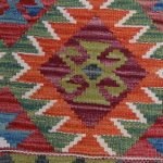 Kilim szőnyeg 149x100 kézi szövésű afgán gyapjú kilim