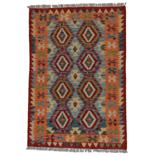 Kilim szőnyeg 146x101 kézi szövésű afgán gyapjú kilim