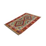 Kilim szőnyeg 166x101 kézi szövésű afgán gyapjú kilim