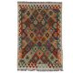 Chobi Kilim szőnyeg 154x103 kézi szövésű afgán gyapjú kilim