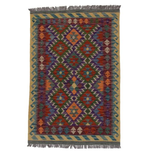 Kézi szövésű Kilim szőnyeg 150x101 afgán etnikai kilim