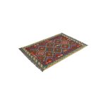 Kézi szövésű Kilim szőnyeg 150x101 afgán etnikai kilim
