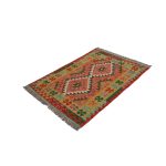 Kilim szőnyeg Chobi 144x98 kézi szövésű afgán gyapjú kilim