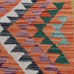 Kilim szőnyeg Chobi 144x98 kézi szövésű afgán gyapjú kilim