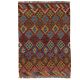 Kilim szőnyeg 145x103 kézi szövésű afgán gyapjú kilim