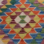 Kilim szőnyeg 144x102 kézi szövésű afgán gyapjú kilim
