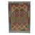 Kézi szövésű Kilim szőnyeg 141x104 afgán gyapjú kilim