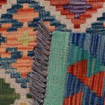 Kézi szövésű Kilim szőnyeg 141x104 afgán gyapjú kilim