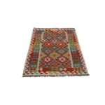Kilim szőnyeg 150x103 kézi szövésű afgán gyapjú kilim