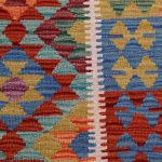 Kilim szőnyeg 150x103 kézi szövésű afgán gyapjú kilim