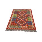 Kilim szőnyeg 148x100 kézi szövésű afgán gyapjú kilim