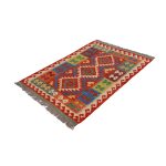 Kilim szőnyeg 148x100 kézi szövésű afgán gyapjú kilim